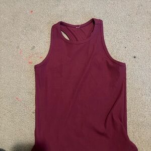 Kids Burgundy Tank Top